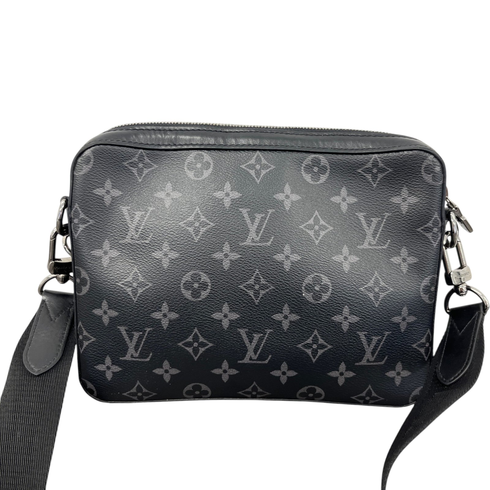 Men's Monogram Eclipse Trio Messenger Bag Charcoal - Photo 3
