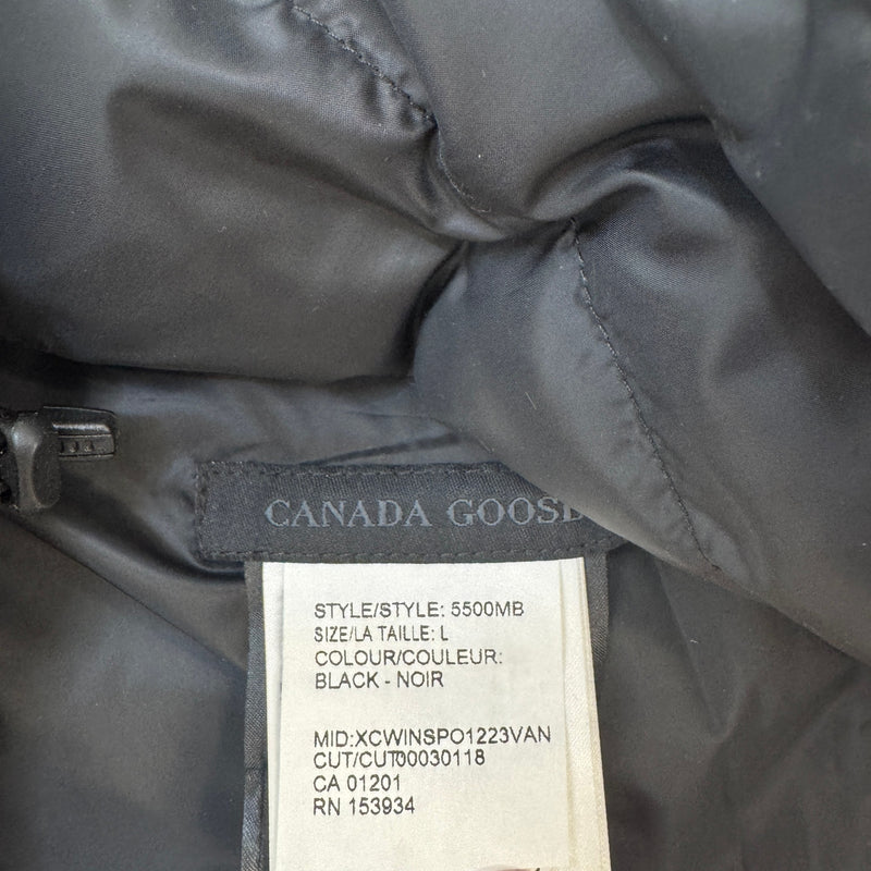 Men's Brookvale Down Jacket Black Size L