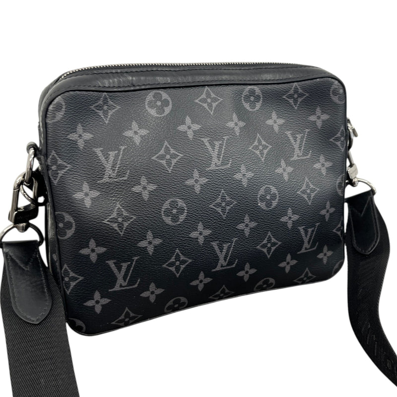 Men's Monogram Eclipse Trio Messenger Bag Charcoal