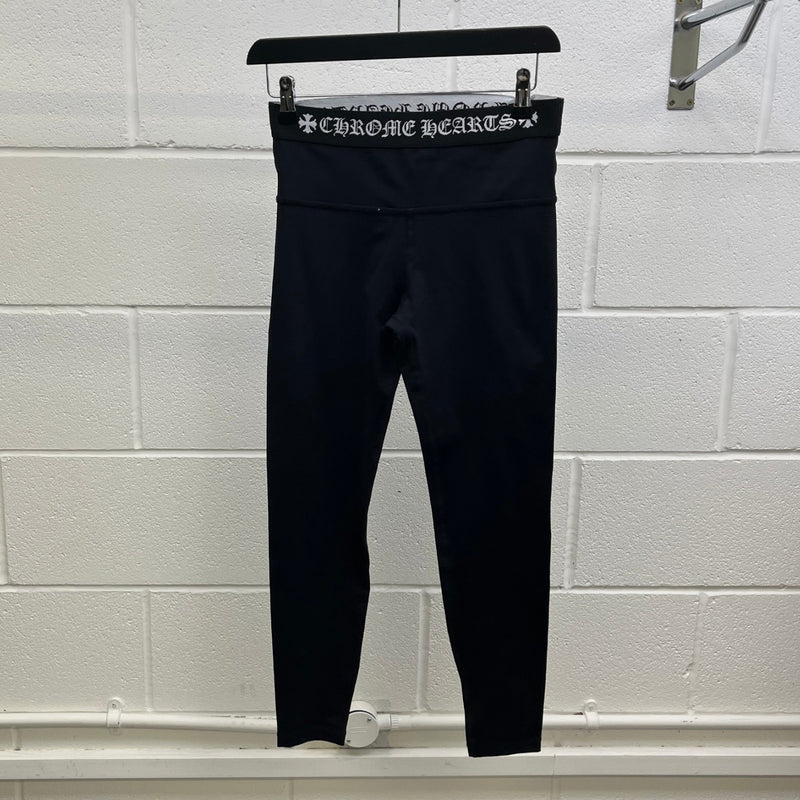 Women's Tape Logo Leggings Black Size M