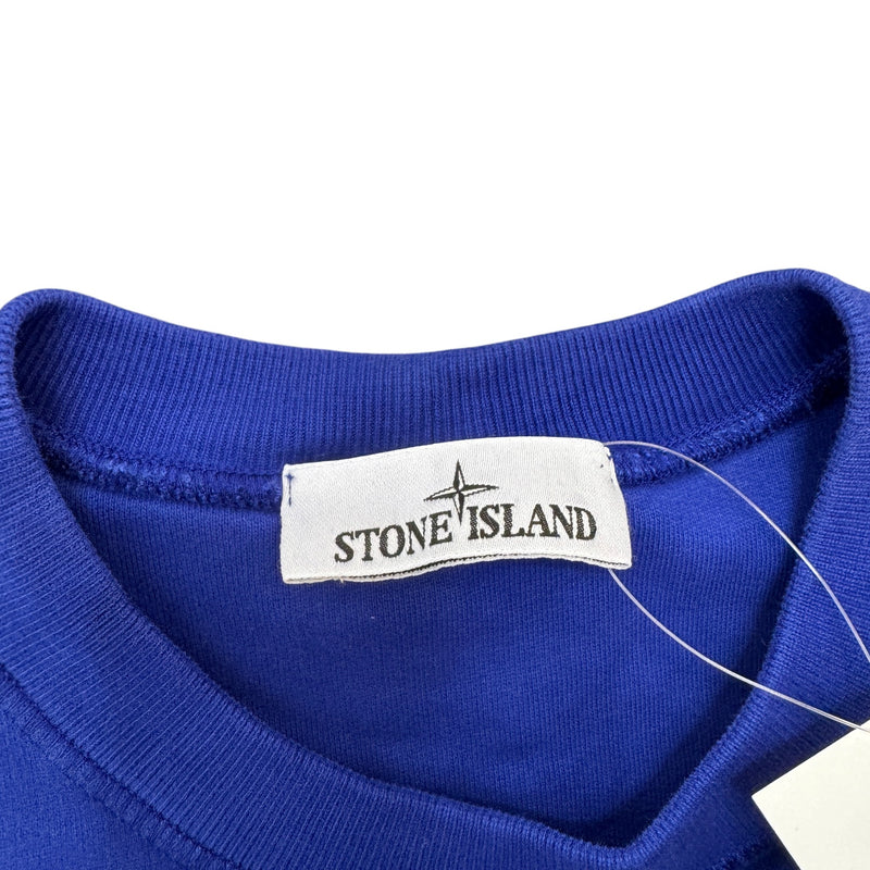 Men's Compass Logo Sweatshirt Blue Size M