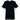 Men's Tape Logo T-Shirt Black Size S