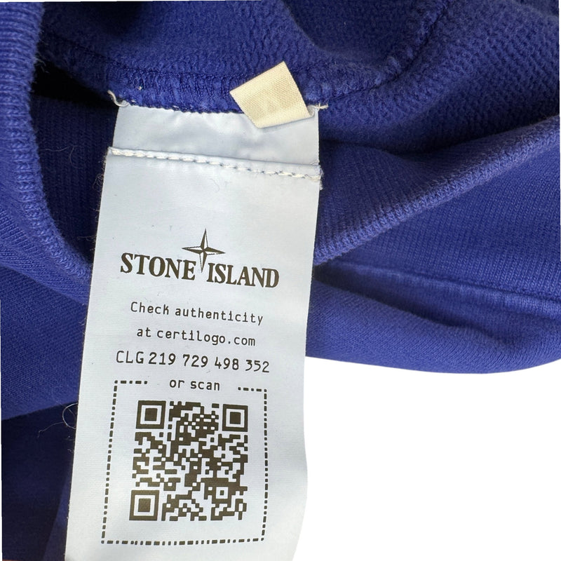 Men's Compass Logo Sweatshirt Blue Size M