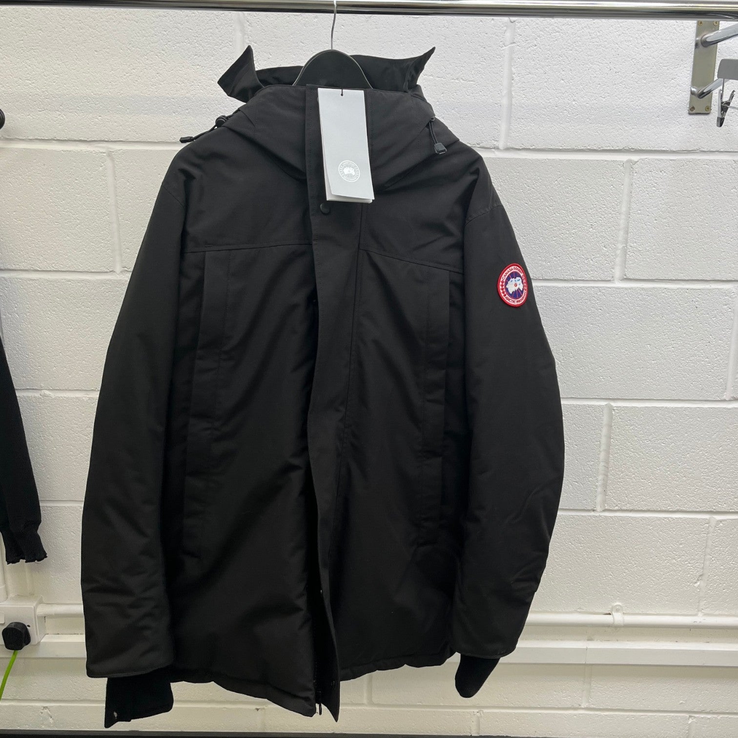Men's Sanford Down Jacket Black Size L - Photo 10