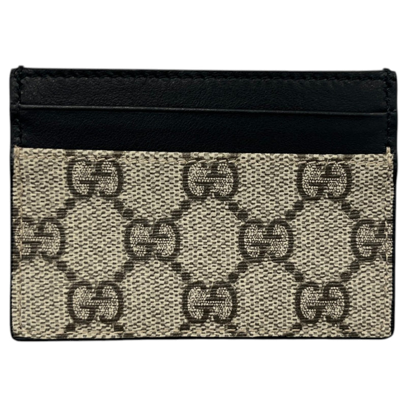 Men's GG Supreme Card Holder Beige