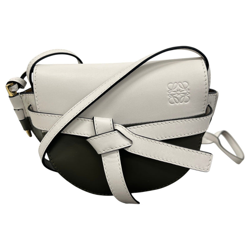 Women's Gate Small Crossbody Bag White