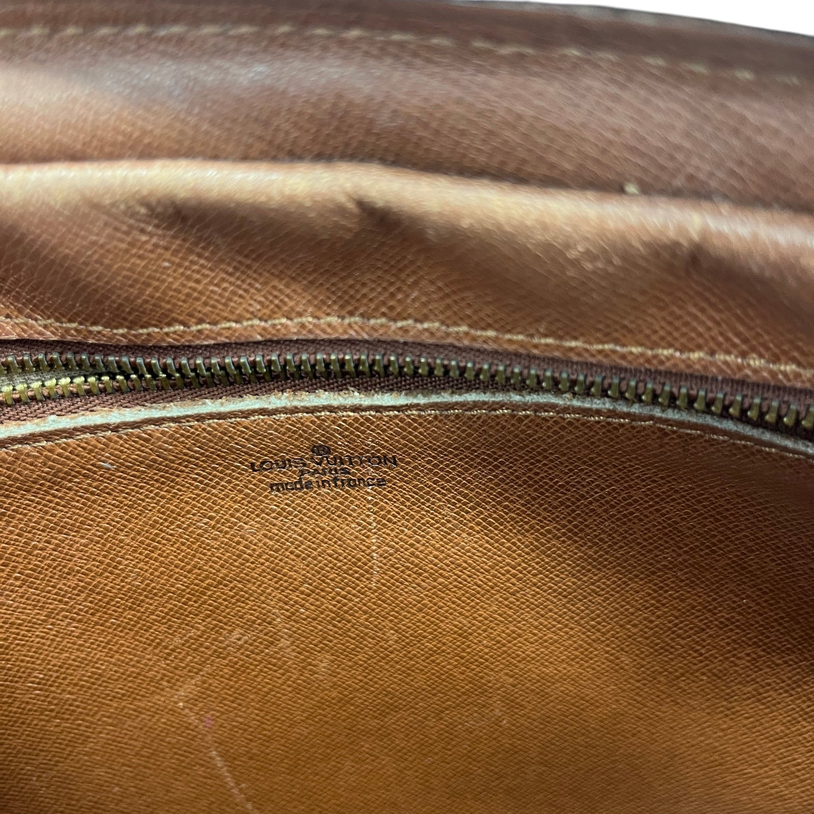 Women's Vintage Monogram Jeune Fille Mm Messenger Bag Brown - Photo 10