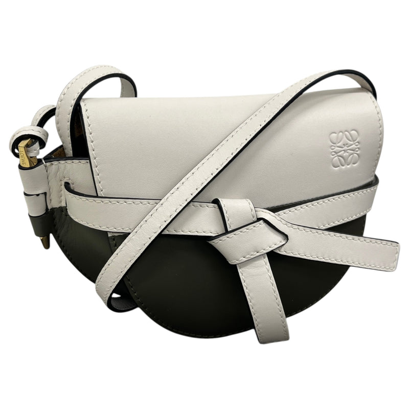 Women's Gate Small Crossbody Bag White