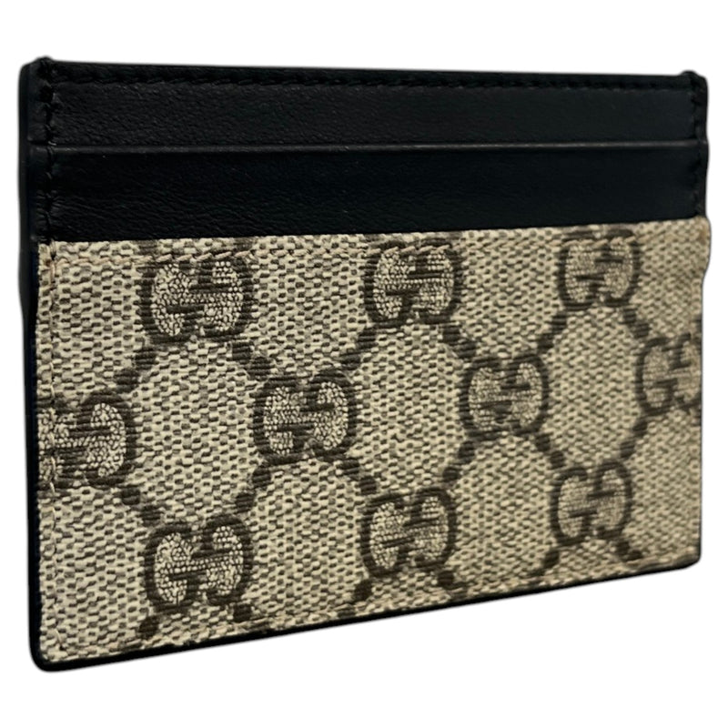 Men's GG Supreme Card Holder Beige