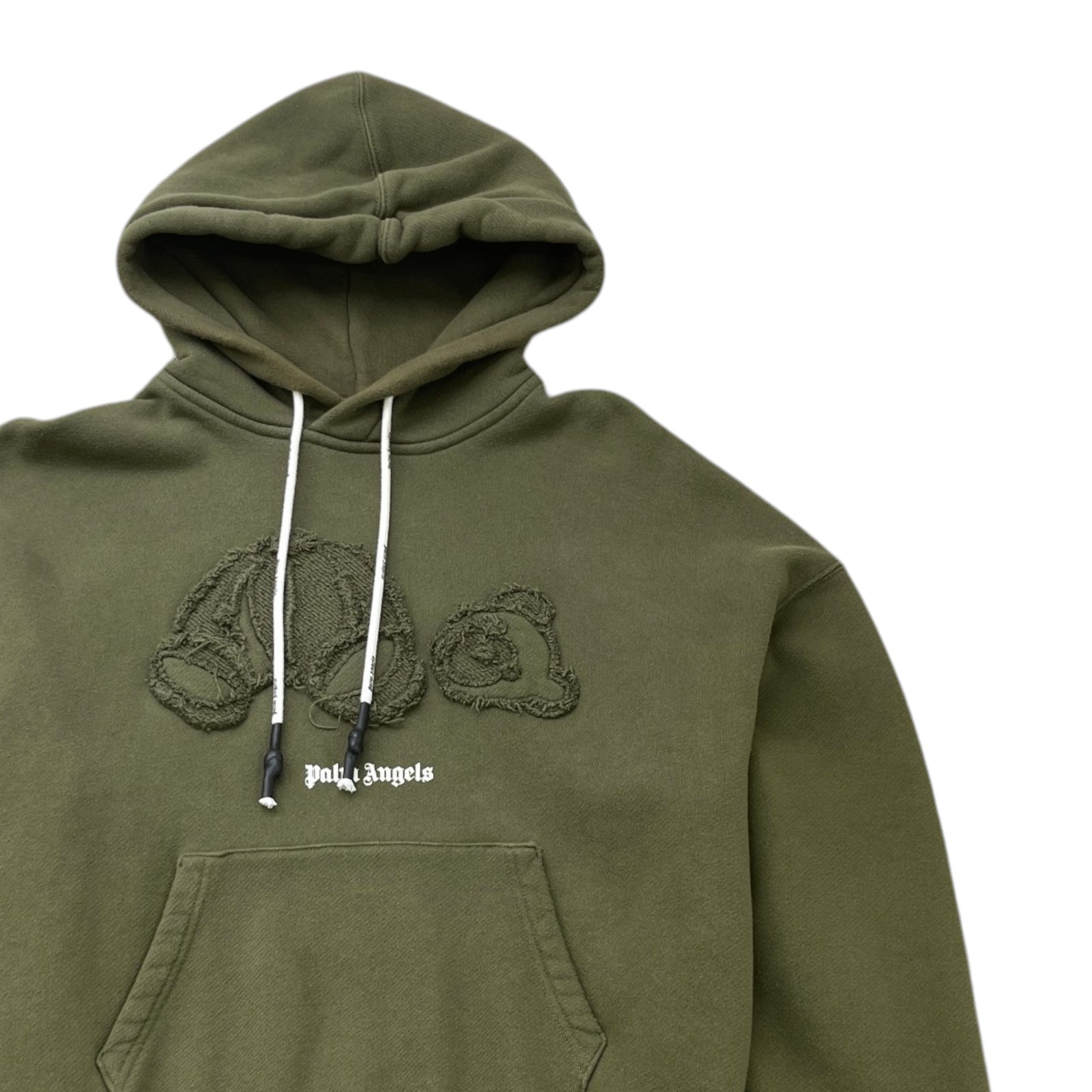 Men's Kill The Bear Hoodie Khaki Size S - Photo 3