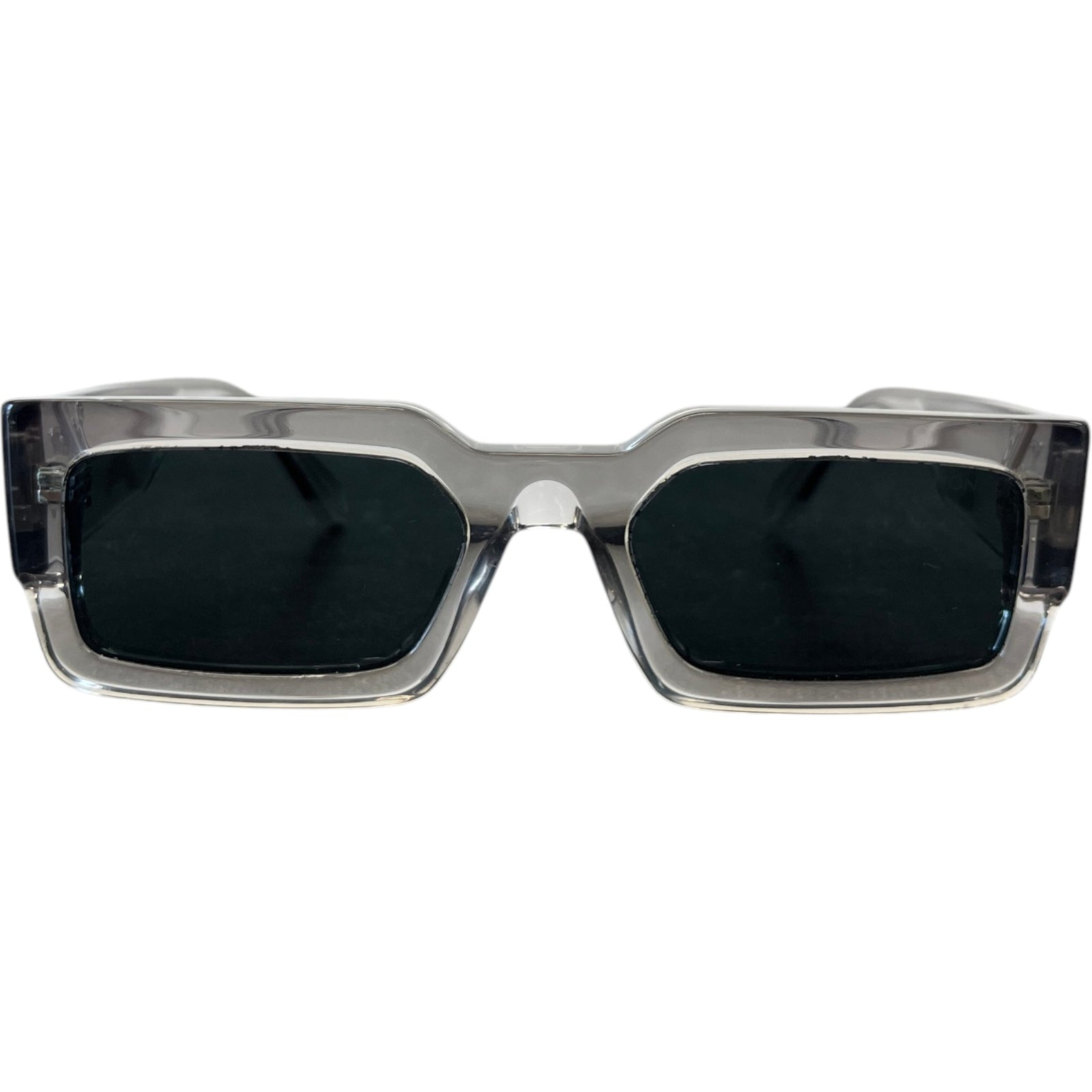 Women's Lv Clash Square Z2076W Sunglasses Grey - Photo 1
