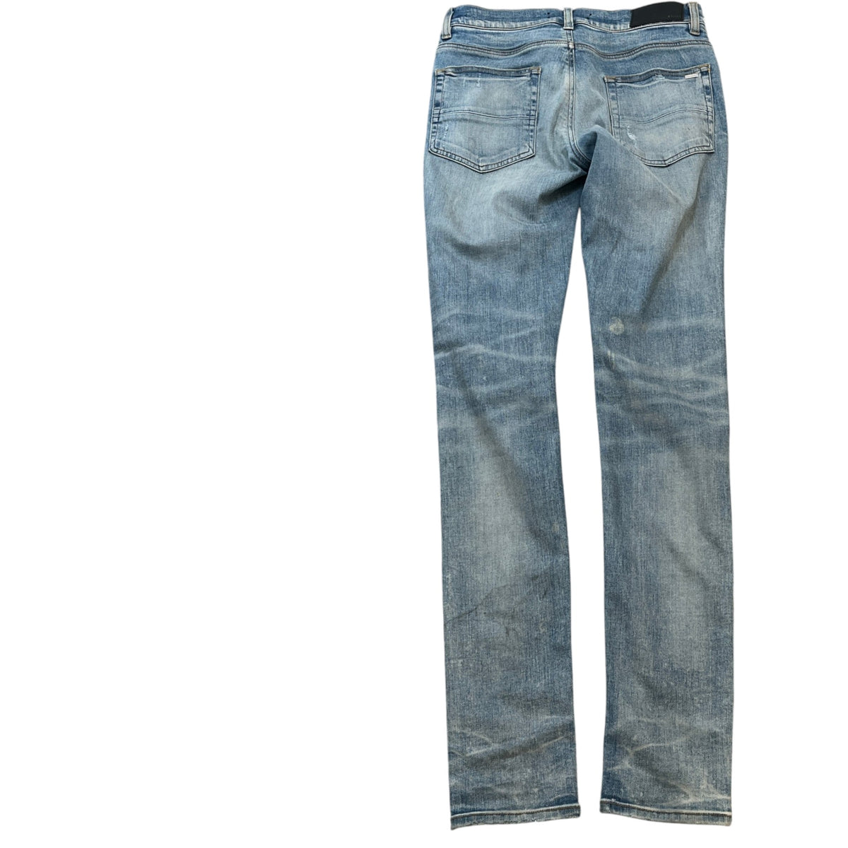 Men's MX1 Distressed Bandana Jeans Blue Size S / W30 - Photo 2
