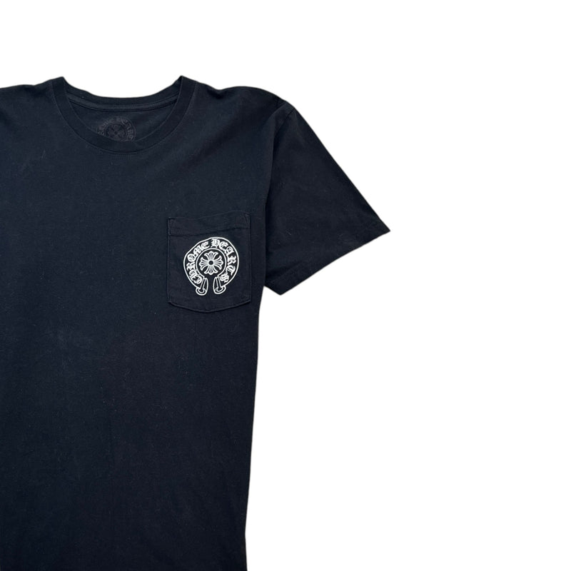 Men's Logo Print T-Shirt Black Size L