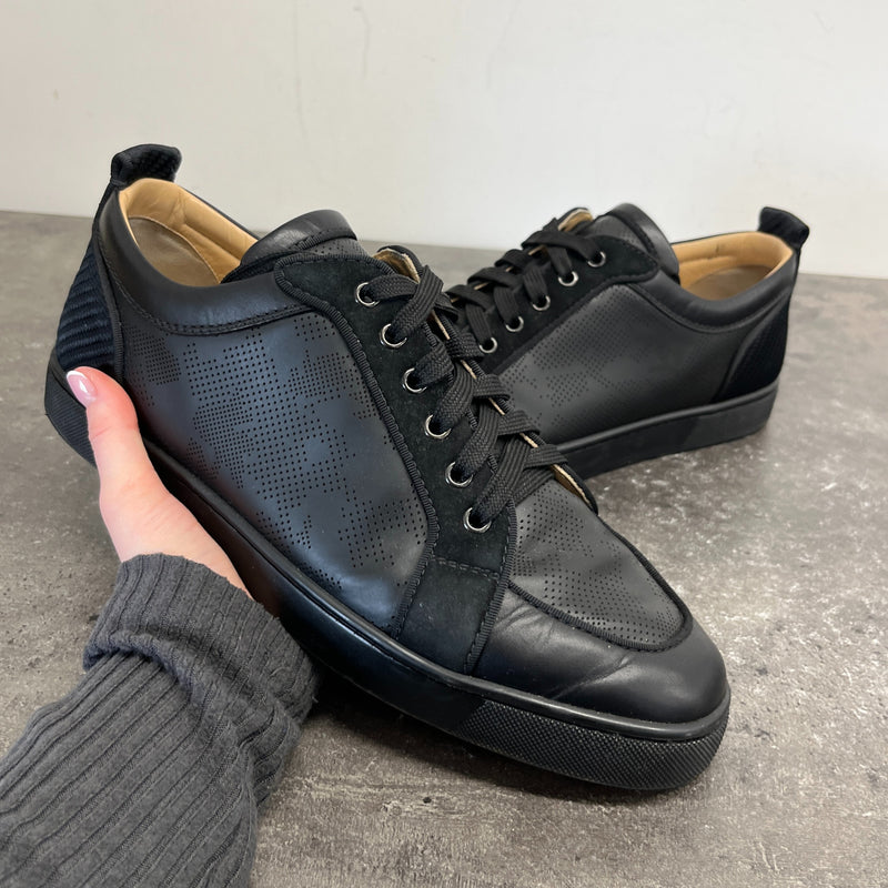 Men's Louis Junior Low Trainers Black Size EU 44 / UK 10