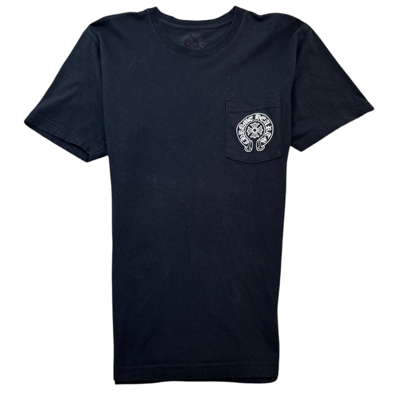 Men's Logo Print T-Shirt Black Size L