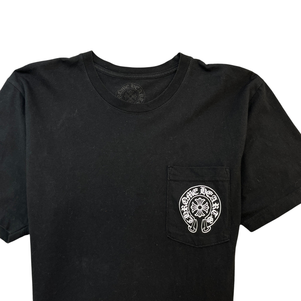 Men's Logo Print T-Shirt Black Size L - Photo 5