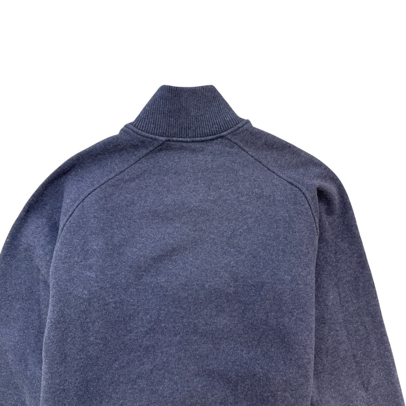 Men's Embroidered Logo Track Jacket Blue Size S