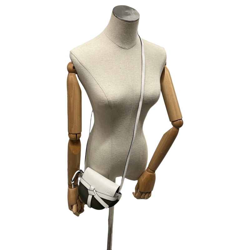 Women's Gate Small Crossbody Bag White