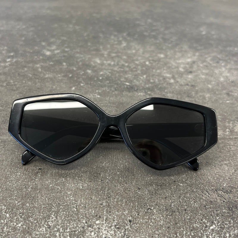 Women's CL40229F Graphic Sunglasses Black
