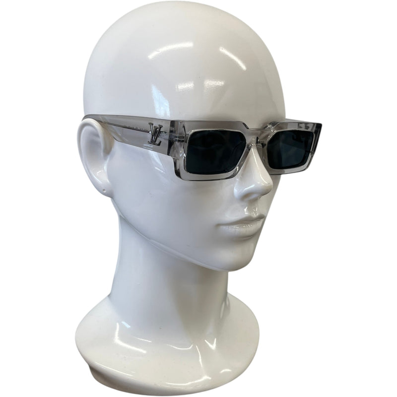 Women's Lv Clash Square Z2076W Sunglasses Grey