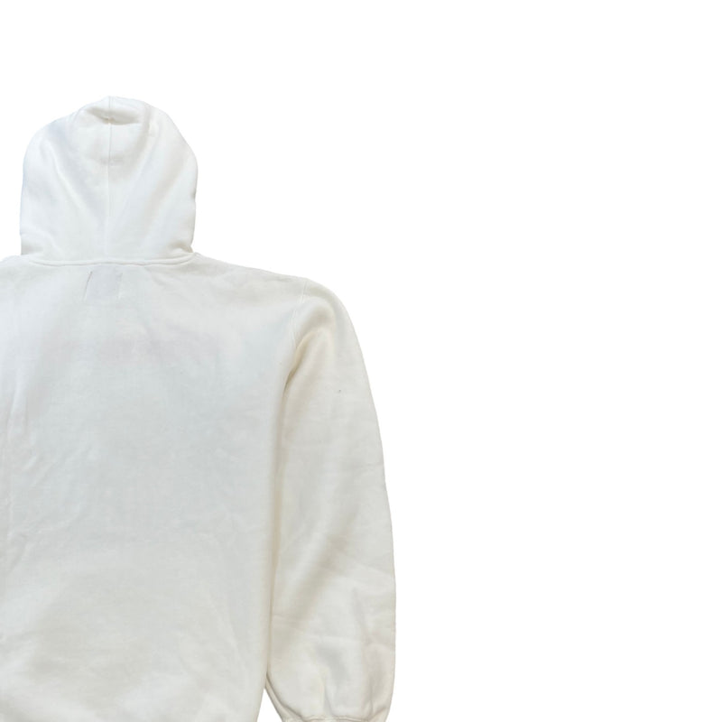 Men's Stop Being Racist Reversible Atk Hoodie White Size L