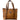 Men's Logo Print Handbag Brown