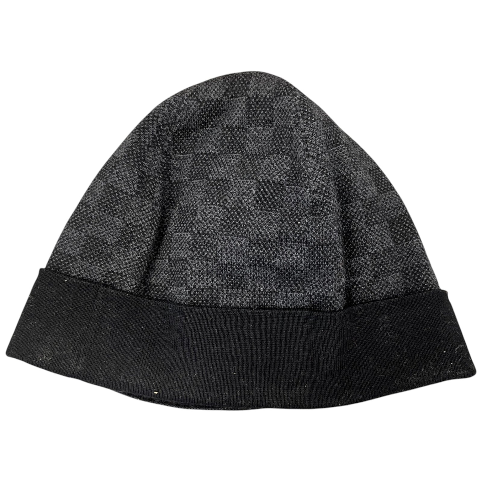 Men's Néo Petit Damier Beanie Hat Black - Photo 4