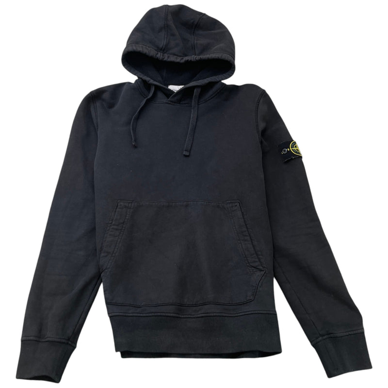 Men's Applique Logo Hoodie Black Size S
