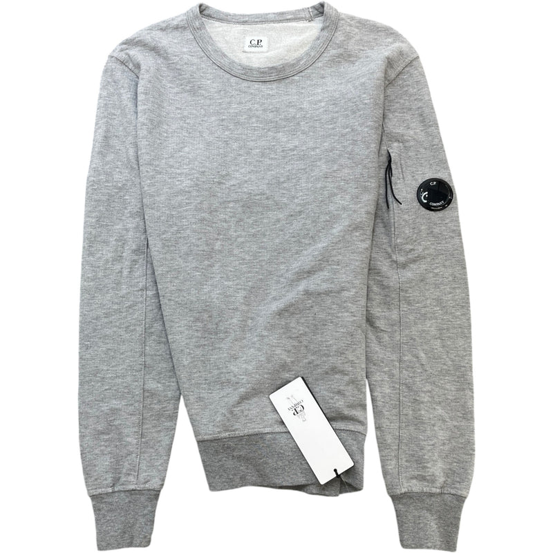 Men's Arm Lens Crewneck Sweatshirt Grey Size XS