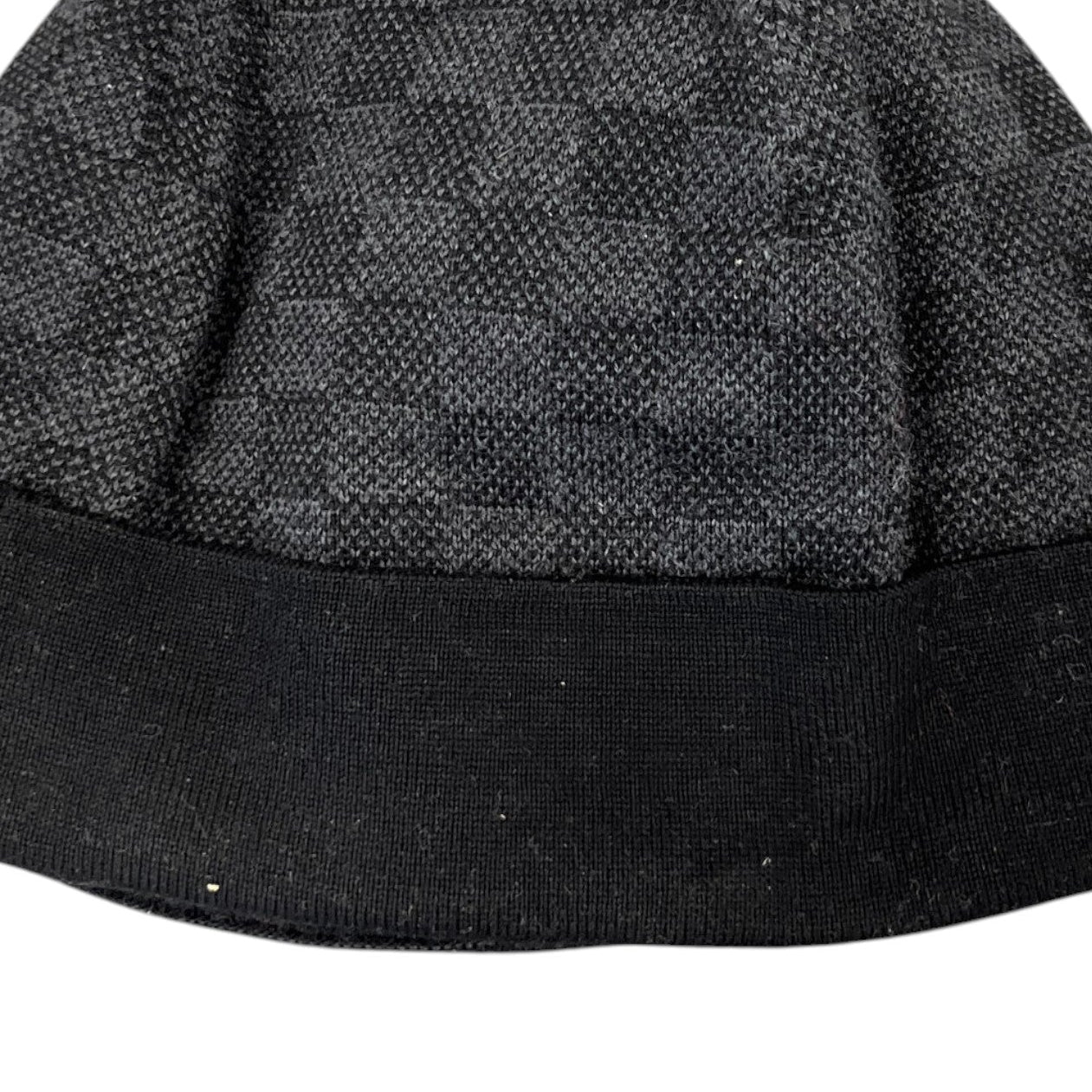 Men's Néo Petit Damier Beanie Hat Black - Photo 7