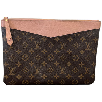 Women's Monogram Daily Pouch Brown