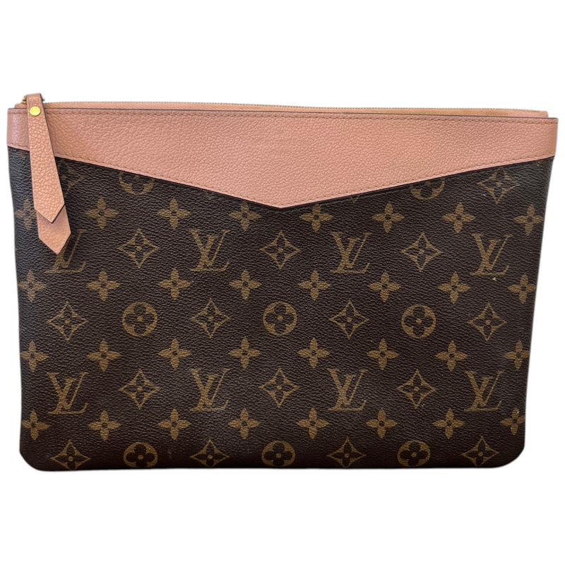 Women's Monogram Daily Pouch Brown