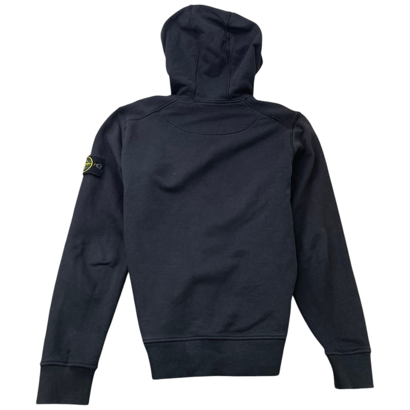 Men's Applique Logo Hoodie Black Size S