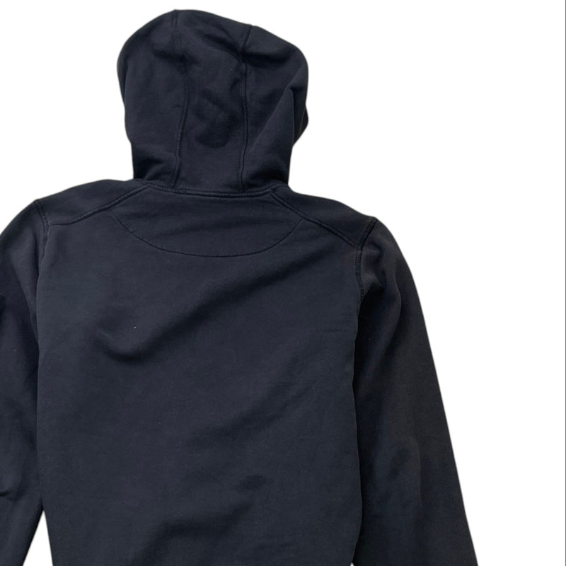Men's Applique Logo Hoodie Black Size S
