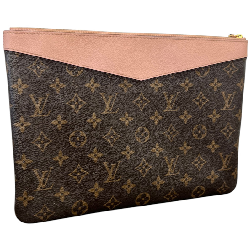 Women's Monogram Daily Pouch Brown