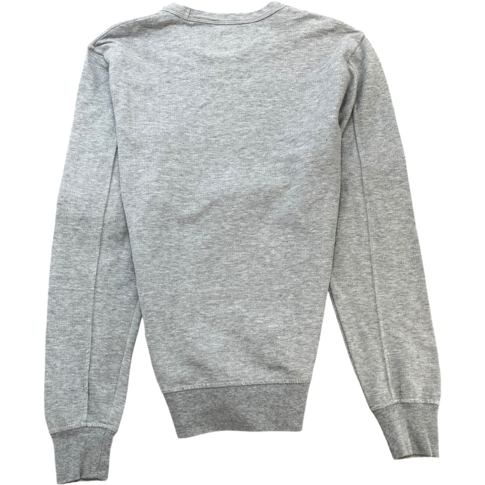 Men's Arm Lens Crewneck Sweatshirt Grey Size XS - Photo 2