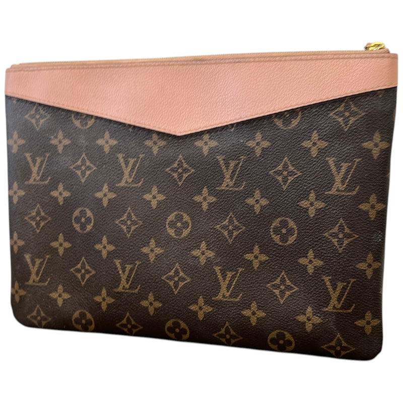 Women's Monogram Daily Pouch Brown