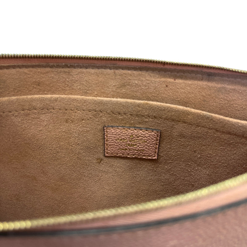 Women's Monogram Daily Pouch Brown