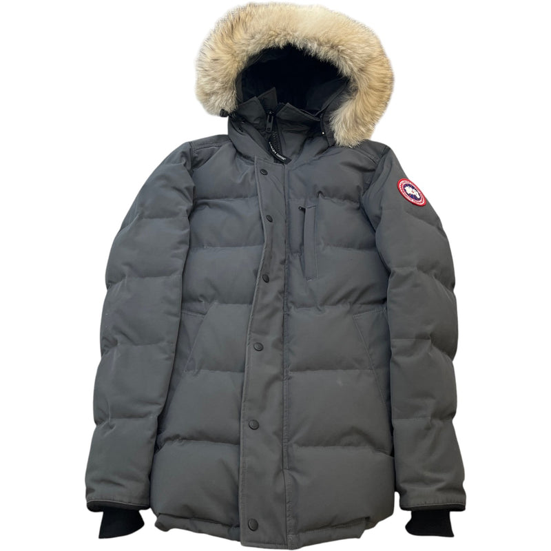 Men's Carson Graphite Down Jacket Grey Size S