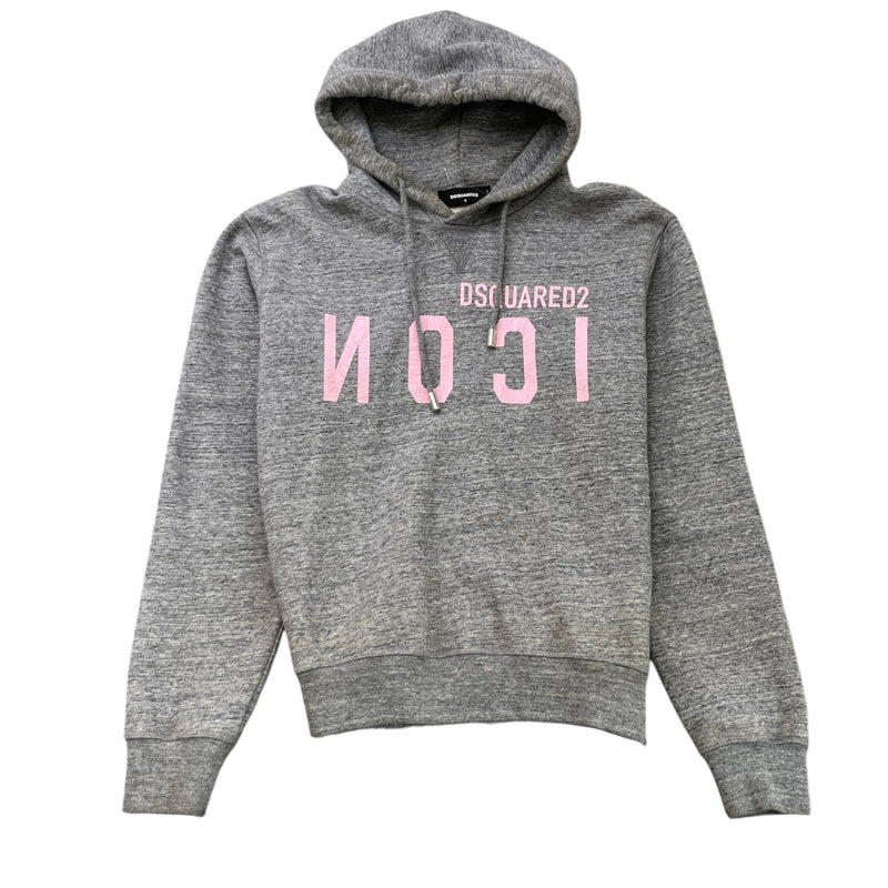 Men's Cracked Logo Jumper Grey Size S