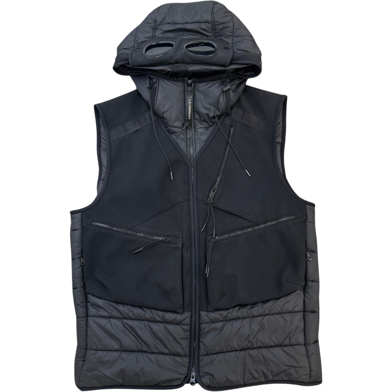 Men's Soft Shell Goggle Gilet Black Size M - Photo 1