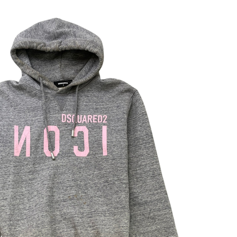 Men's Cracked Logo Jumper Grey Size S
