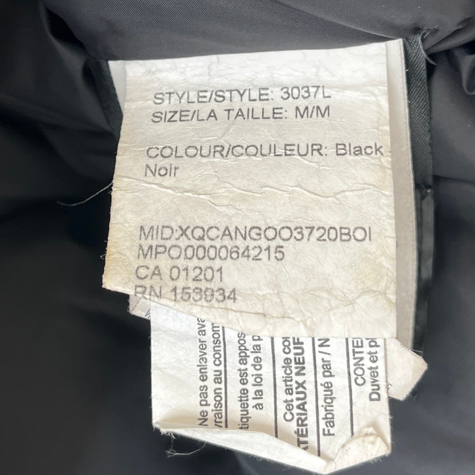 Women's Victoria Down Jacket Black Size M - Photo 6