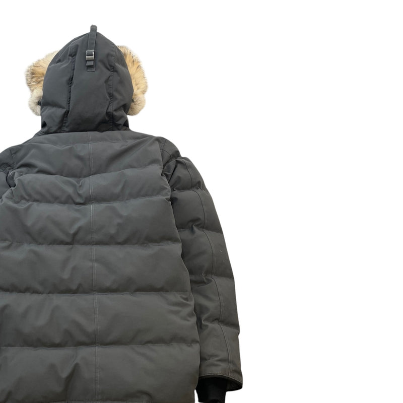 Men's Carson Graphite Down Jacket Grey Size S