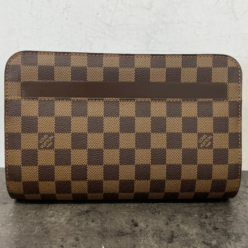 Women's Damier Ebene Saint Louis Clutch Brown