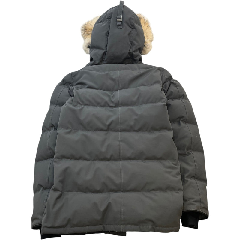 Men's Carson Graphite Down Jacket Grey Size S