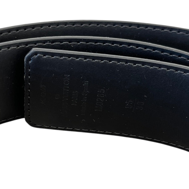 Men's Monogram Reversible Eclipse Belt Grey Size 32"