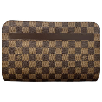 Women's Damier Ebene Saint Louis Clutch Brown