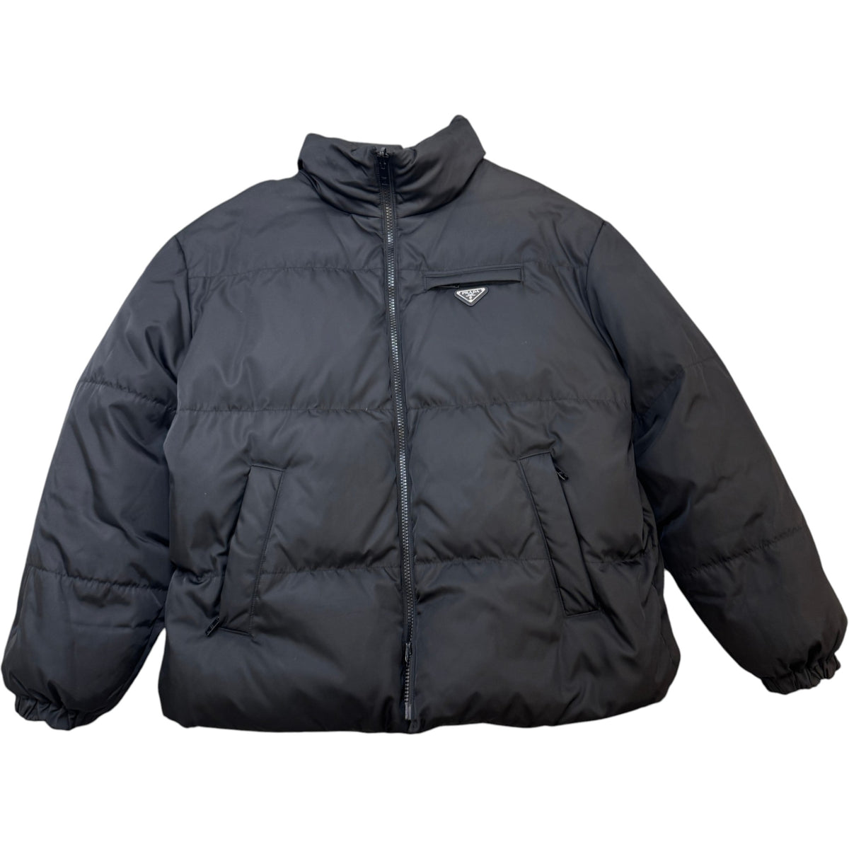 Men's Re-Nylon Reversible Down Jacket Black Size XL - Photo 1
