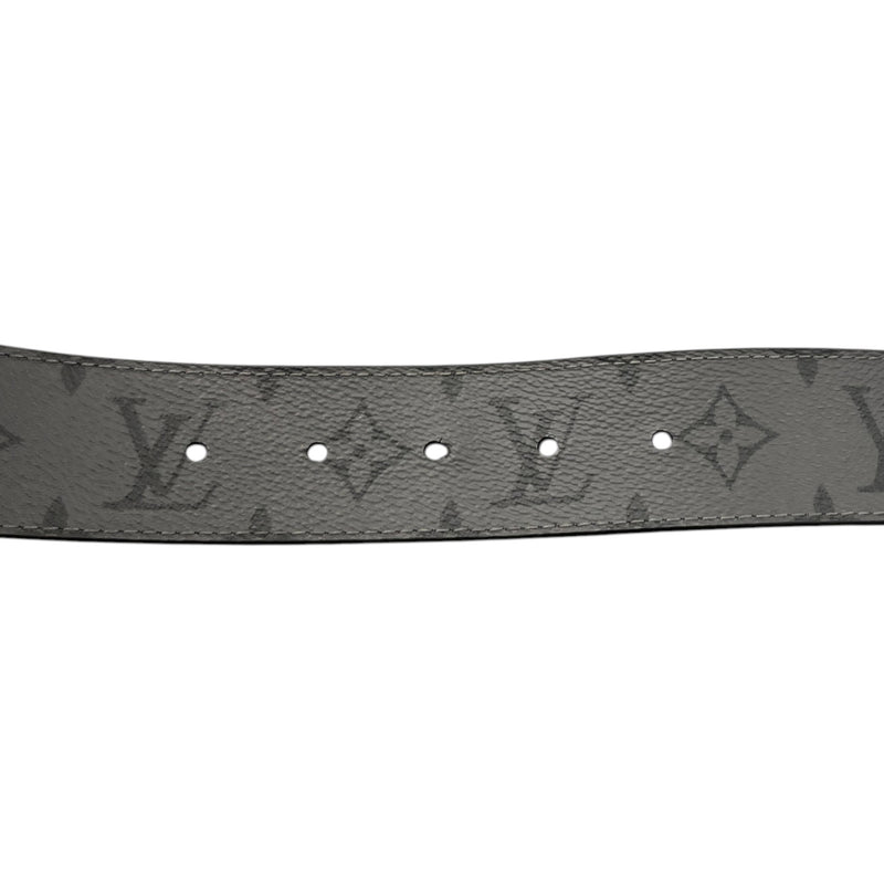 Men's Monogram Reversible Eclipse Belt Grey Size 32"